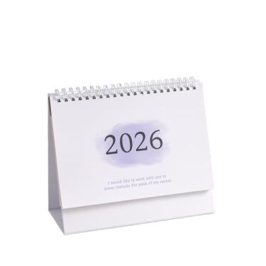 Imagem de Calendário Acadêmico 2025-2026, Calendário de Mesa com Papel Grosso, Calendário de Mesa 2025/2026 (Purple)