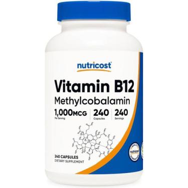 Imagem de Vitamina B12 1000mcg Metil 240 Caps Nutricost