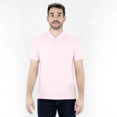 Imagem de Camiseta Polo Colcci 03115 Rosa Claro - Masculino-Masculino