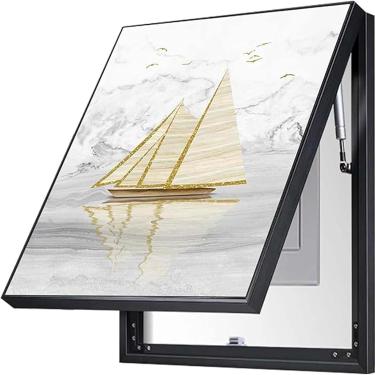Imagem de Capa Decorativa Para Painel Elétrico, Medidor De Ocultação, Caixa De Medidor Elétrico, Pintura Decorativa, Montagem Na Parede, Capa Para Painel Elétrico, Decoração De, F, 60X80cm