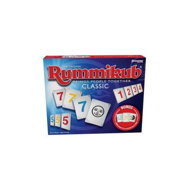 Imagem de Jogo de tabuleiro Pressman Rummikub com Bonus Jokers Classic