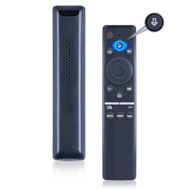 Imagem de Controle remoto de substituição por voz BN59-01312A aplicável para Samsung TV QN82Q90R QN75Q90RAFXZA QN75Q90R QN55Q900RBFXZA QN82Q90RAFXZA QN65Q80RAFXZA QN65Q80R QN98Q9000RAFXZA RBFXZA QA N98Q900RB