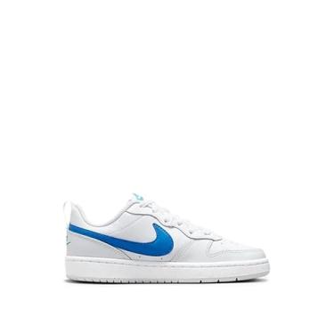 Imagem de NIKE Tênis de basquete masculino, UE, Branco/azul universitário, 42