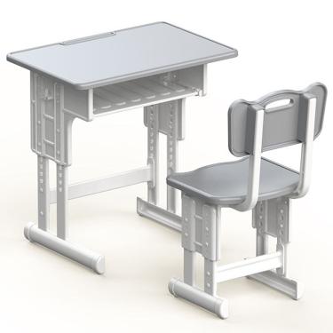 Imagem de Conjunto de mesa e cadeira em miniatura: móveis de casa de bonecas em escala 1:12