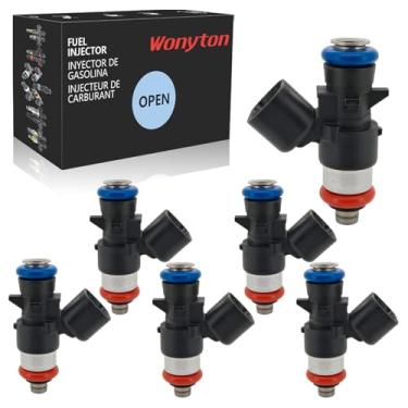 Imagem de Injetores de combustível de 4 furos 0280158233 Apto para Chrysler 200 300 2011-2019, Dodge Challenger Charger Durango, Jeep Grand Cherokee Wrangler, Ram 1500 2500 3500 3.6L Substitui 05184085AC