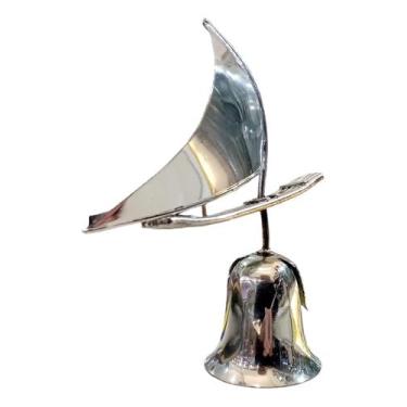 Imagem de Sino De Mão Metal Jangada Campainha De Mão