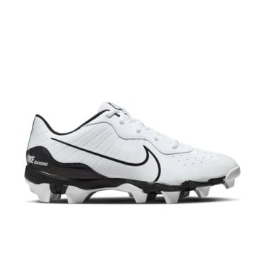 Imagem de Nike Chuteira de beisebol Alpha Huarache Keystone Low Rubber, Branco | Preto, 39