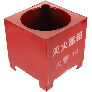 Imagem de Stand Base Holder Bracket for Home Office Use Practical Floor Organizer for Extinguishers Easy to Install and Use in Vehicles and Buildings