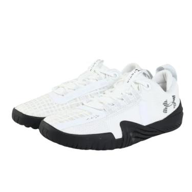 Imagem de Under Armour Tênis masculino Tribase Reign 6, Branco/Preto/Preto, 42