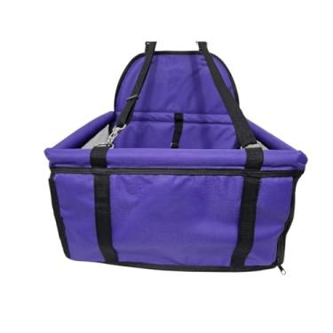 Imagem de Cadeirinha Cadeira Assento Pet de Carro para Cães Cachorro, gatos- Transporte(ROXO)