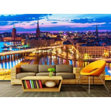 Imagem de Papel de Parede Paisagens Cidade 136 - 1,50 X 2,50 - Voce Decorando