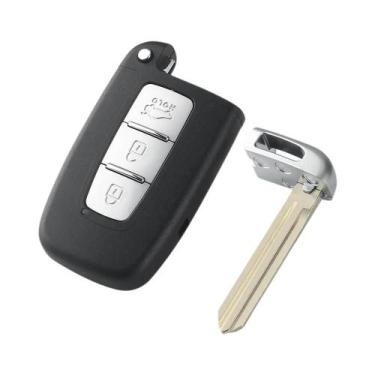 Imagem de Chave Remota Inteligente 3 4 Botões Para Kia Forte Soul Rio Borrego So