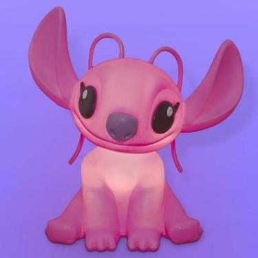 Imagem de Luminária Bivolt Angel Ohana Disney Stitch - Word Classic Imp