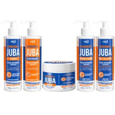 Imagem de Kit blindando a juba widi care - sh, cond, masc, creme e pudding