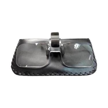 Imagem de 2x lupa de leitura com clipe acrílico óculos lupa leve bordado lupas b