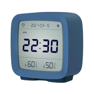 Imagem de Relógio Despertador Digital com Controle via APP BT Multifuncional 5em1 Display de Temperatura e Umidade Ideal para Adolescentes