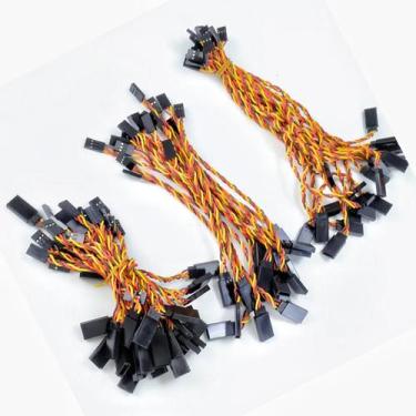 Imagem de Cabo Servo Futaba JR De 30 Núcleos, 10 Peças, Cabo De Extensão Para Ae