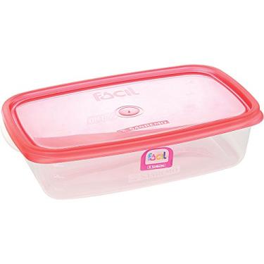 Imagem de Sanremo - Pote Plástico Retangular de 1,8 Litros, Cor Sortida, Linha Fácil