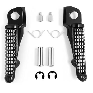 Imagem de TCMI Apoio Para Os Pés Dianteiros Motocicleta Kawasaki Ninja Zx-10R Zx-14 Zx6R Zx9R Zx12R Zx636 Ex650 650R Kle650 Z1000Sx Zzr1200 Gtr1400 Zzr1400
