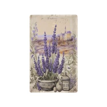 Imagem de Wassud Placa de cobertura para interruptor de luz, interruptor único, capas de tomada, placa de parede lavanda (2) decoração decorativa de casa, sala de estar, quarto, decoração