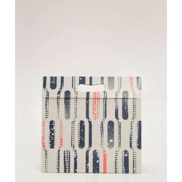 Imagem de Embalagem Presente Sacola Estampada Marisa -97107, Bege, UN