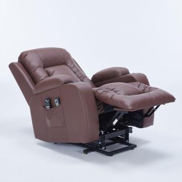 Imagem de Poltrona do Papai Elevação Austin Lift 150º com Massagem Aquecimento PU G94 - Gran Belo