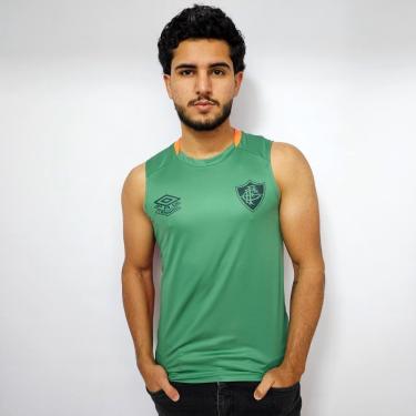 Imagem de Camisa Fluminense Umbro 2025 Regata Treino - Masculino Tamanho:P;Gênero:Masculino;Cor:-Masculino