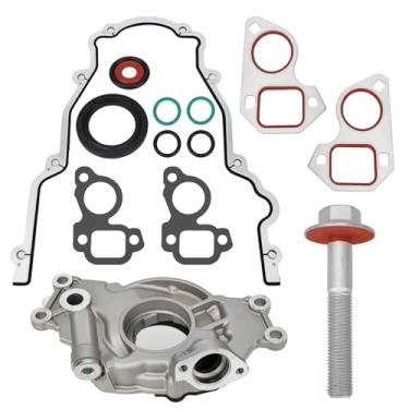 Imagem de Kit de bomba de óleo LS de alto volume M295HV com juntas e parafuso balanceador compatível com 4,8L, 5,3L, 6,0L Silverado Avalanche Suburban Tahoe Trailblazer GMC Sierra Yukon Cadillac Escalade