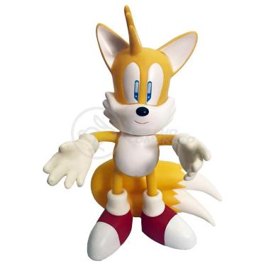 Imagem de Boneco Tails Articulado Grande Super Size 23cm Sonic World