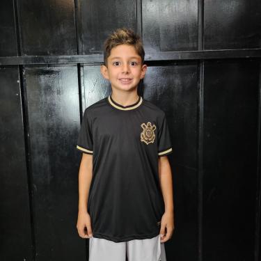 Imagem de Camiseta Corinthians Símbolo Gold - Infantil-Masculino