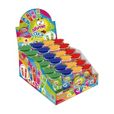 Imagem de Bala Liquida Em Gel Looka Slime Doce 24 Undidades