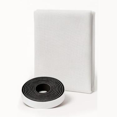Imagem de Kit Telas Mosquiteiro com Adesivo Anti Inseto para Janelas(2 Unidade,130x150Cm)