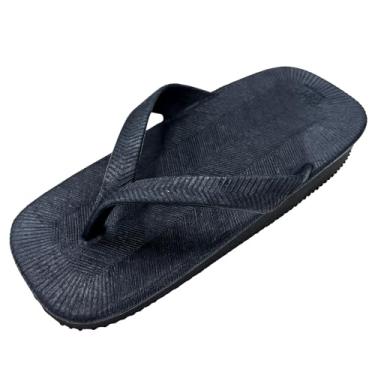 Imagem de Edoten Sandália japonesa tradicional Setta V.I.C × Shigi 603 Injection upper Sponge Sole Fitting Sandal Thong Sandal Zori Men's, Metálico, One Size