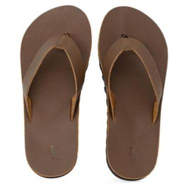 Imagem de Sandália Masculina Casual Reserva Go Noronha Couro Durável Confortável 750030009-Masculino