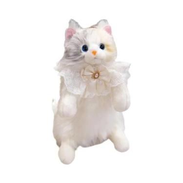 Imagem de Mochila De Pelúcia Para Crianças Em Forma De Cão Schnauzer, Bolsa De O