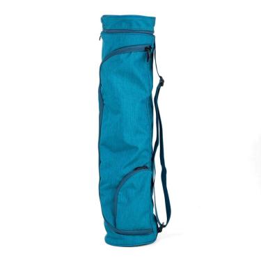 Imagem de Bolsa porta tapete de yoga mat impermeável asana premium, estampada, bolso externo e alça regulável-Unissex