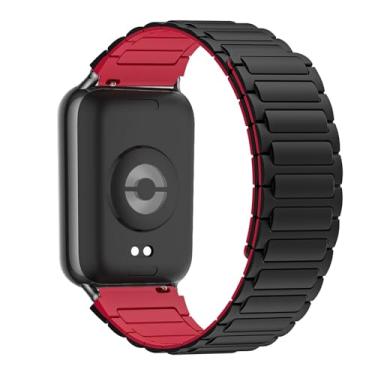 Imagem de BKUANE Pulseira de silicone para relógio inteligente Mi Band 8 Pro pulseira de substituição para pulseira Redmi Watch 4 (BBR, Mi Band 8 Pro)