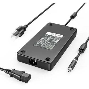 Imagem de Carregador de 240 W adequado para Dell Alienware M15 17 15 R3 R4 R5 R2 13 M17 X51 M17X M18X G5 G7, Precision 7710 7540 M6400 M6500 M6700 M6800 J211H GAG Cabo de alimentação adaptador CA 240PE1-00