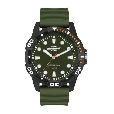 Imagem de Relógio Mormaii Masculino Verde Militar MOPC21JALLV/8V-Masculino
