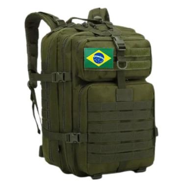 Imagem de Mochila militar 50l camping original 1000d impermeavel com divisorias 