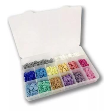 Imagem de Botão Pressão De Plástico Ritas Colorido N10 Tictac 200 Uni