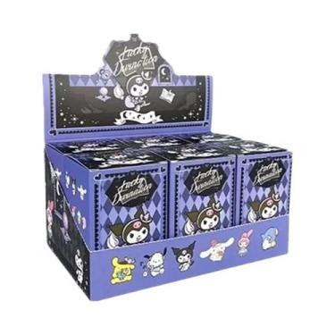 Imagem de Caixa Misteriosa Colecionável Kawaii Sanrio Kuromi Hello Kitty Estilo 