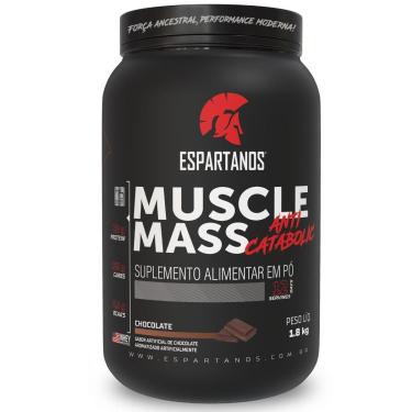 Imagem de Muscle Mass Hipercalórico 1,8kg - Espartanos-Unissex