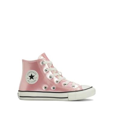Imagem de Tênis Converse All Star Chuck Taylor Infantil Rosa Medusa Branco CK13140001-28