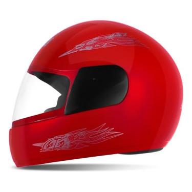 Imagem de Capacete Moto Fechado Liberty Four Solid Vermelho Unisex (58)