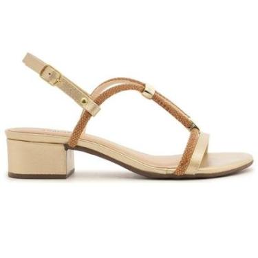 Imagem de Sandália Tiras Glam Angélica Lançamento Anacapri-Feminino