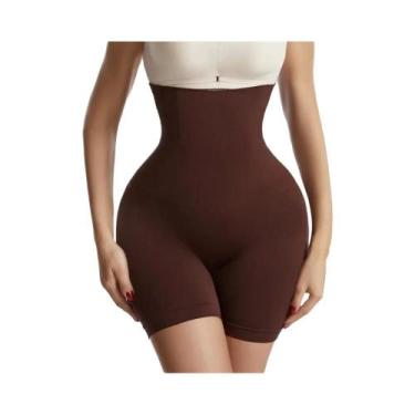 Imagem de Shorts Modeladores Femininos De Cintura Alta, Controle De Barriga, Lev