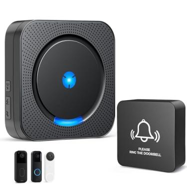 Imagem de Extensor de campainha sem fio para casa - campainhas digitais compatíveis com campainha de vídeo Blink (1ª e 2ª geração)/Campainha Google Nest (com fio, 2ª e 3ª geração) / campainha com fio