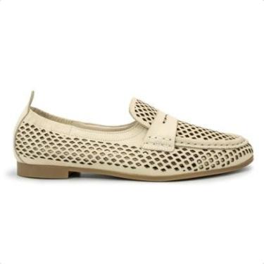 Imagem de Mocassim Democrata Feminino Flora Couro 655102-Feminino