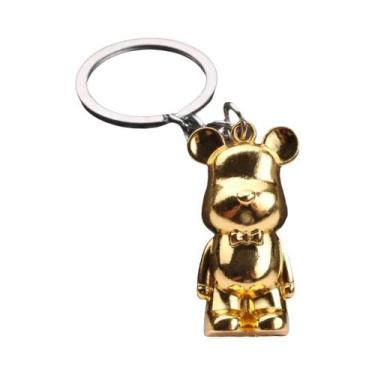 Imagem de Chaveiro Criativo De Urso Violento Em Liga De Zinco Unissex, Pendente 